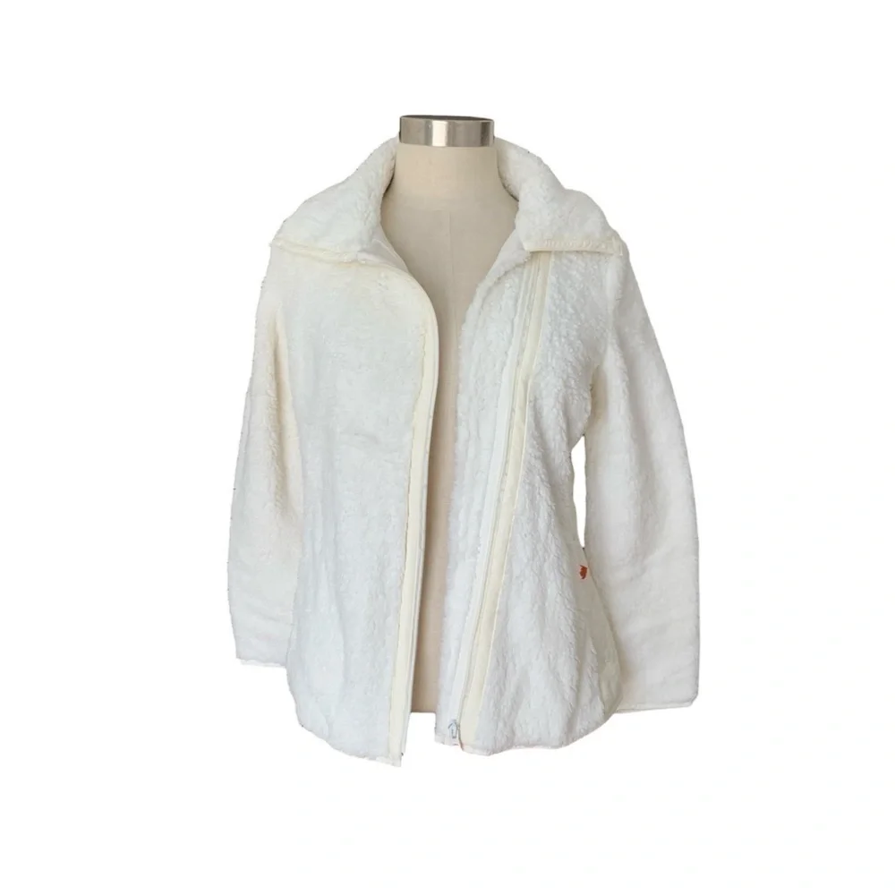 Talbots zip fleece jacket